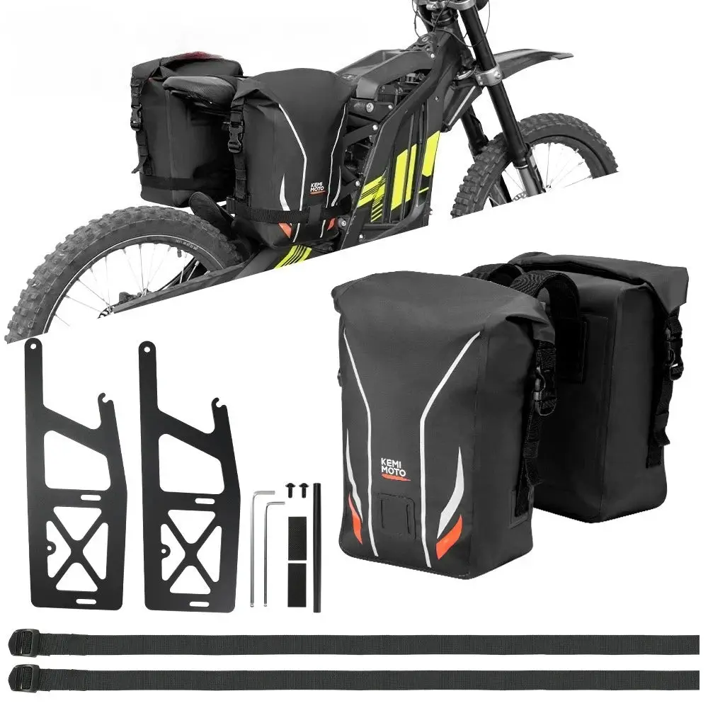 SurRonshop Saddlebag with Support Bracket